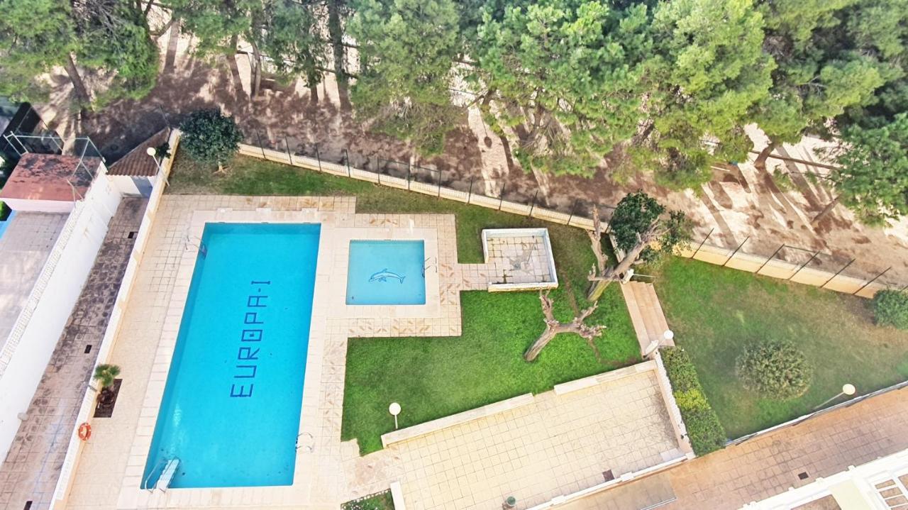 Europa I - Playa De Miramar Apartman Kültér fotó